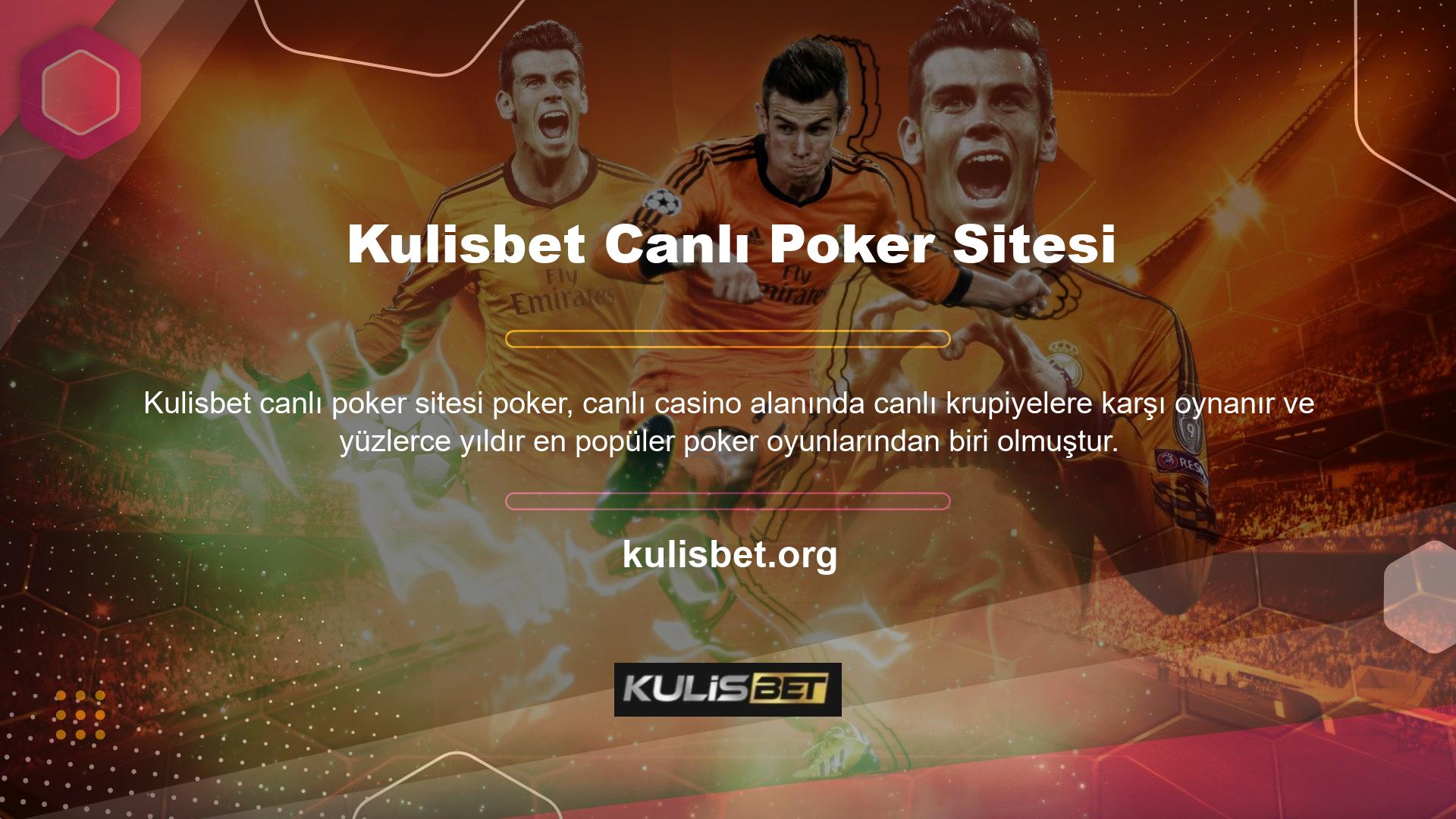 Çevrimiçi casino siteleri, poker tutkunları için daha fazla el oynamanıza yardımcı olacak bonuslarla birlikte çok çeşitli oyunlar sunar