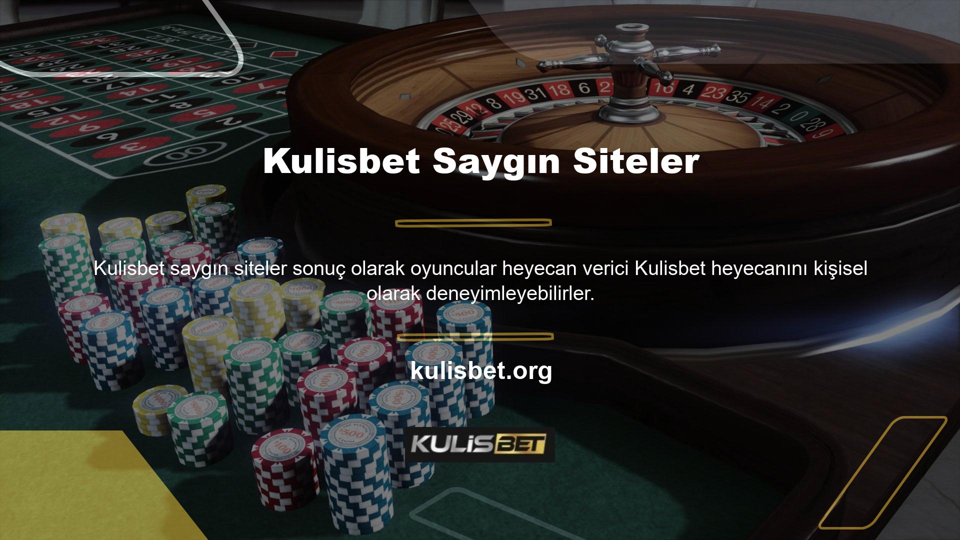 Kulisbet web sitesine veya Türkiye pazarındaki en saygın sitelerden birine erişmek için üyelik sürecine uymanız gerekmektedir